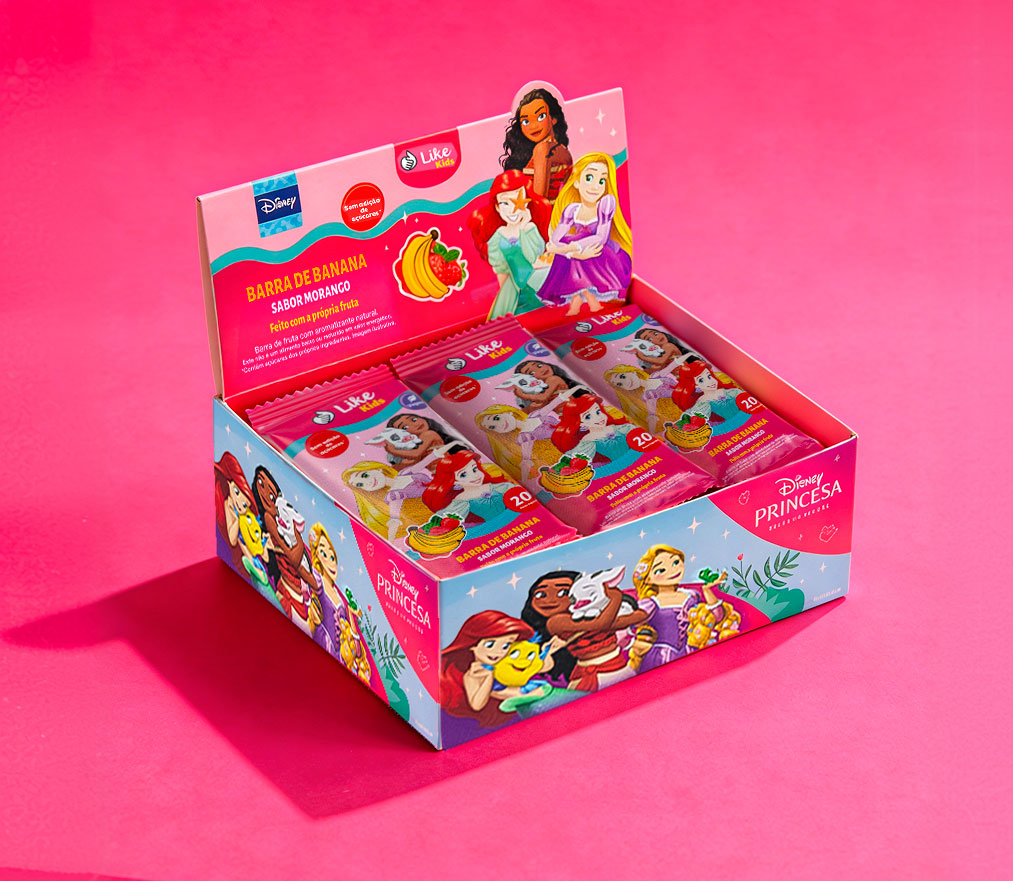 Caixa display Like Kids Princesas